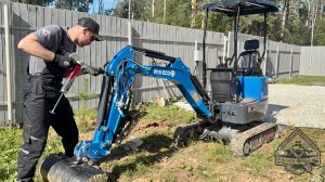 НА ЧТО СПОСОБЕН КИТАЙСКИЙ МИНИ ЭКСКАВАТОР?