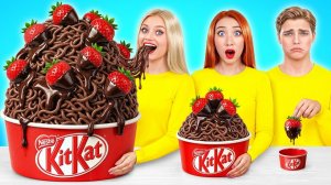 Большая, Средняя или Маленькая Тарелка Челлендж # Смешные Ситуации на Кухне от Candy DO