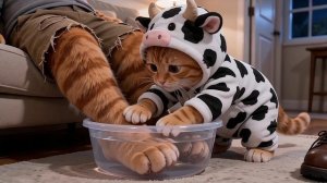 Папа-Кот Пришел Домой Измученный… И Я Тихонько Вымыла Ему Лапки 🥹💛