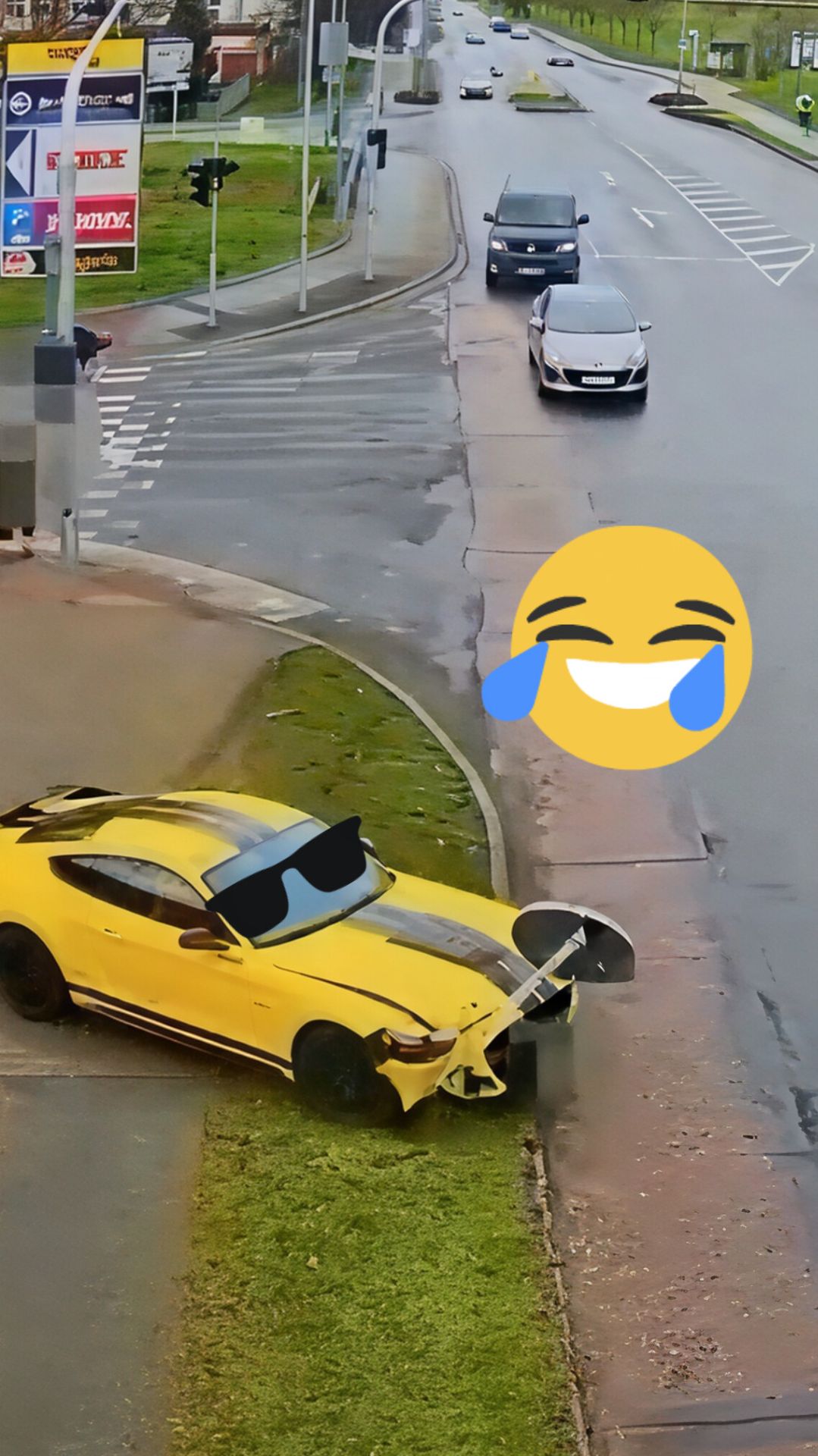 Решил понтануться на Ford Mustang GT и получился не дрифт, а дрист⁉️😅🤣😂