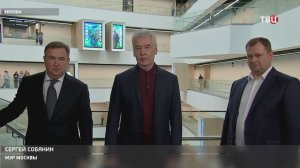 Собянин: Высокотехнологичный телевизионный комплекс создан в Москве
