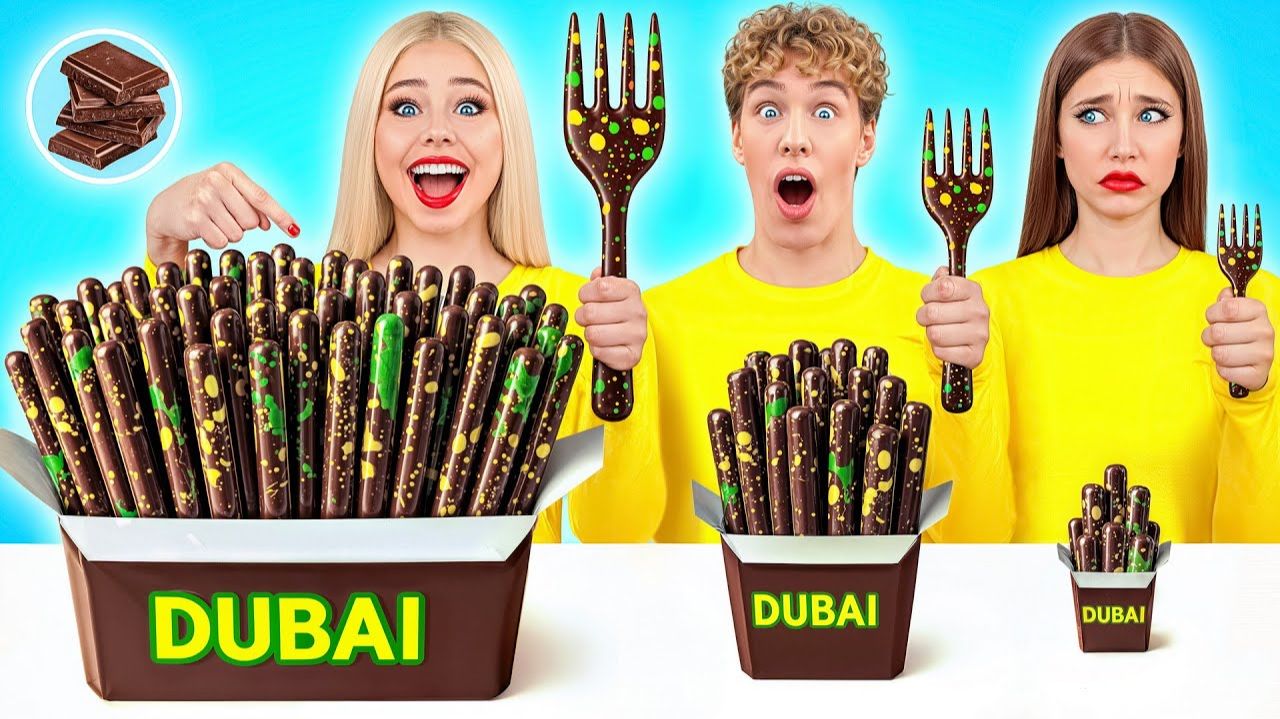 Большая Средняя или Маленькая Тарелка Челлендж  Кухонные Лайфхаки и Рецепты от Candy DO