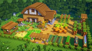 ПОСТРОИЛ ФЕРМУ В МАЙНКРАФТ И СТАЛ БОГАТЫМ🤑🤑🤑