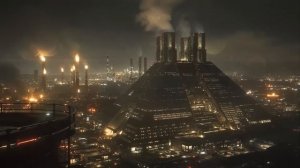 The MOST Immersive Cyberpunk Ambient You Have Never Heard 🔺 Like a Dystopian Dream-(1080p24)