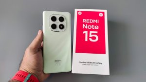 Распаковал Xiaomi Redmi Note 15 4G - Что нам приходит из Китая?