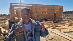 Этапы строительства дома из бруса.