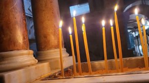 Я зажгла свечи о упокоении душ ваших родных - на Радоницу на Голгофе, у Распятия Спасителя