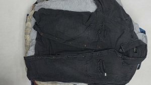 42938 Рубашки мужские тёплые фланель, 2пак, 83242, секонд (cream) оптом