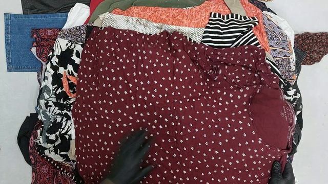 Большие размеры микс женский секонд оптом 31 пак