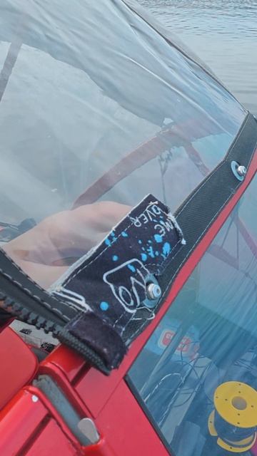 Неман 450 DC NEW — честно про тент #неман450 #лодка #обзор #рыбалка #тент #shorts