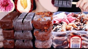 асмр мороженое, Нутелла, шоколад