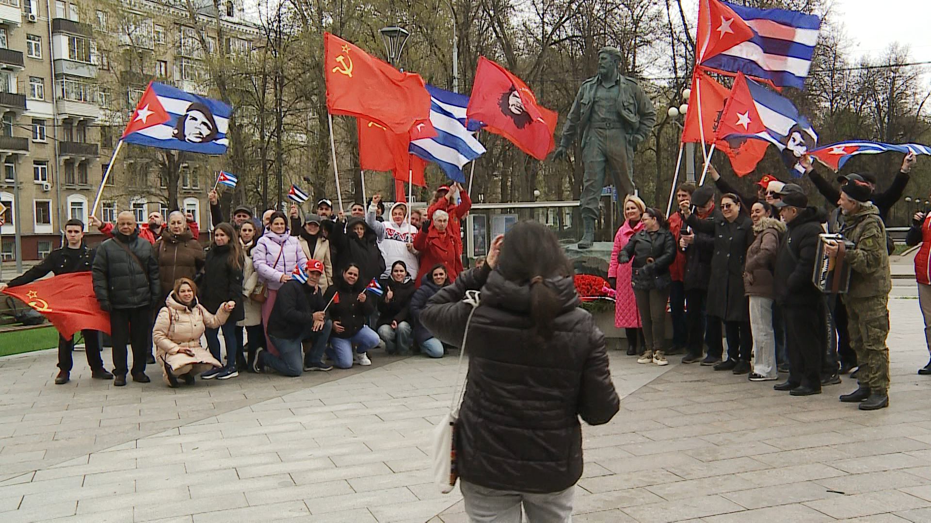 19.04.2026 Акция солидарности с Кубой в честь 65-летия победы на Плайя-Хирон