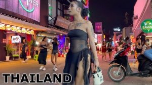 Паттайя после полуночи. Район ночной жизни. Свободные девушки в Таиланде