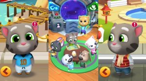 Говорящий Том бег за золотом, гонка на время, герои. Сборник. новая серия.Бегите, прыгайте и мчитесь