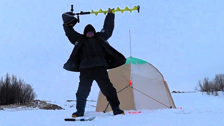 Зимняя рыбалка❄🐟 😉.3.04.2026 г.