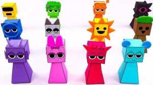 БУМАЖНЫЙ СДЕЛАЙ САМ СПРУНКИ НО ВСЕ РАДУЖНЫЕ РОЗОВЫЕ 💗 НОВЫЙ МОД | СДЕЛАЙ САМ БУМАЖНАЯ КНИГА