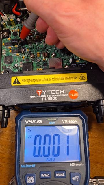 TYTECH TH-9800 plus cmx138 напряжение
