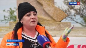 Крымские спасатели привели в порядок памятник воинам Великой Отечественной войны