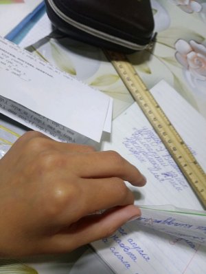 делаю русский язык по карточки?