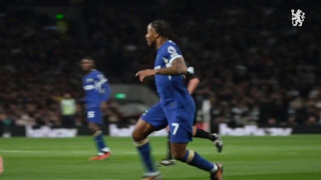Sterling v Tottenham | ALL ANGLES Player Cam | Tottenham 1-4 Chelsea | Premier League 23/24