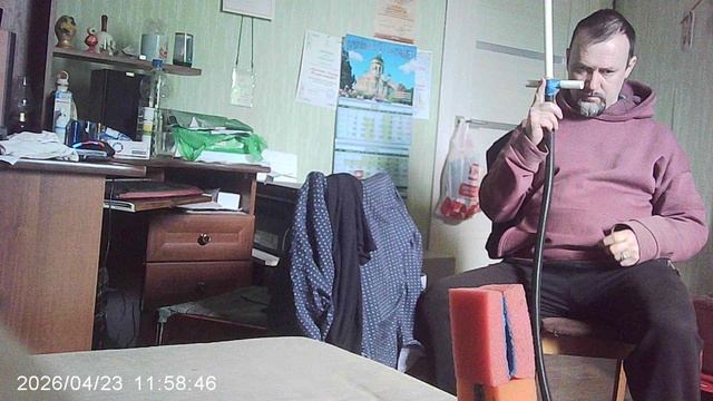 Комнатный ПНЕВМАТЛОН (вид на игрока через мишень)