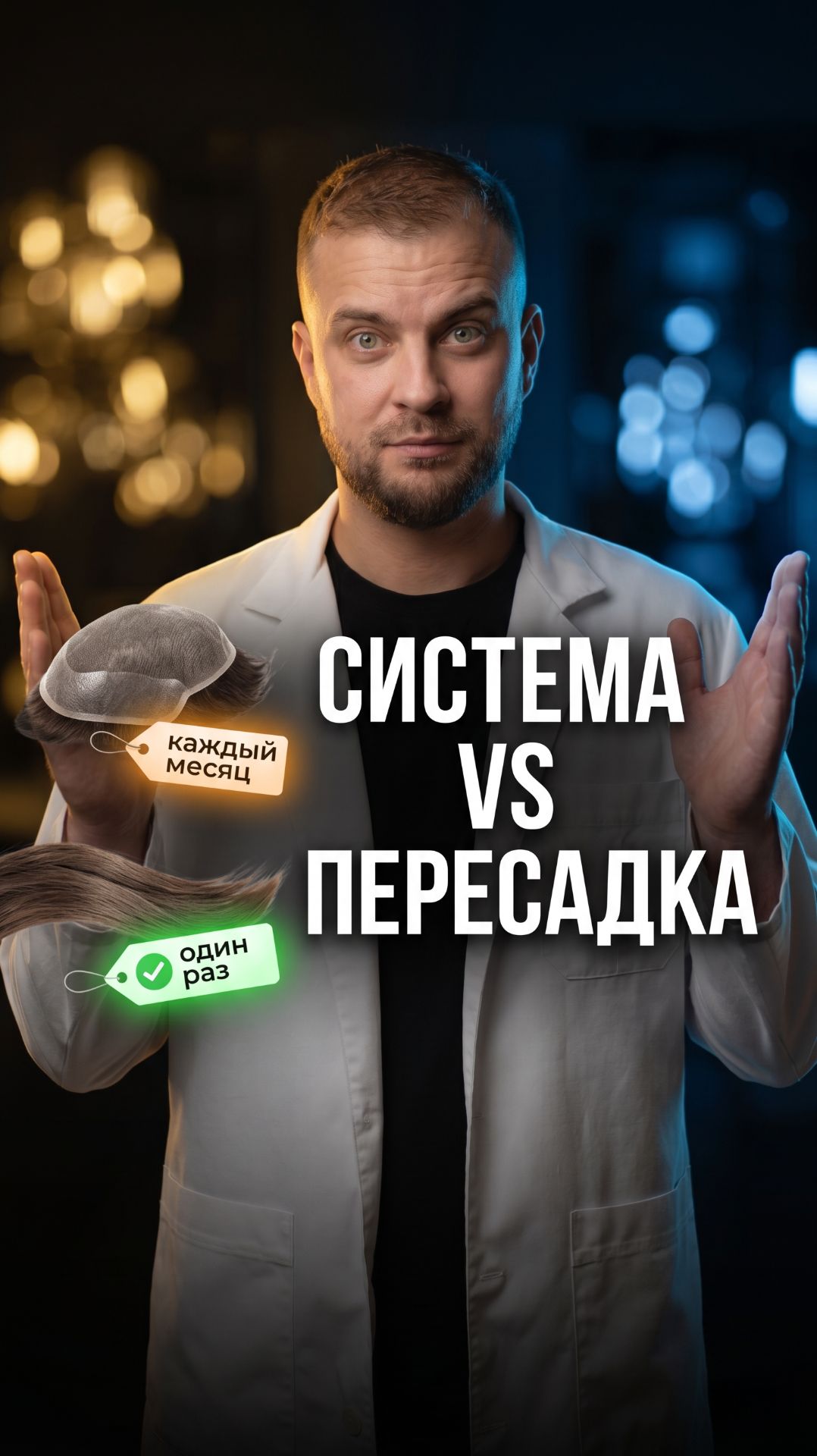 Система волос или пересадка  что выгоднее?