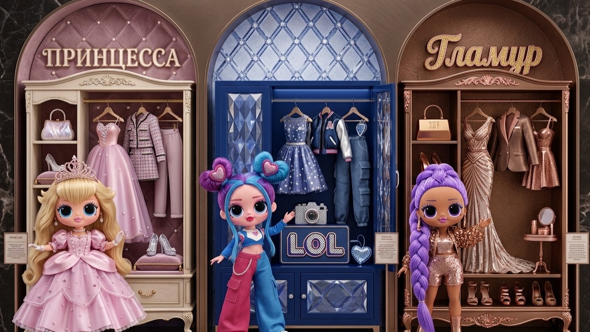 Строим Комнаты для Принцессы Пич, Руми и Лали! Поделки для Кукол ЛОЛ ОМГ!