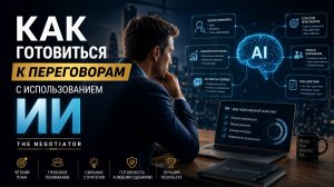 Как готовиться к переговорам с использованием ИИ - The Negotiator