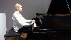 Вера Пермикина.  П.Чайковский «Салонная мазурка» , К.Черни этюд номер 21 op.299