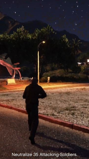 GTA 5. Перестрелка с ВОЕННЫМИ