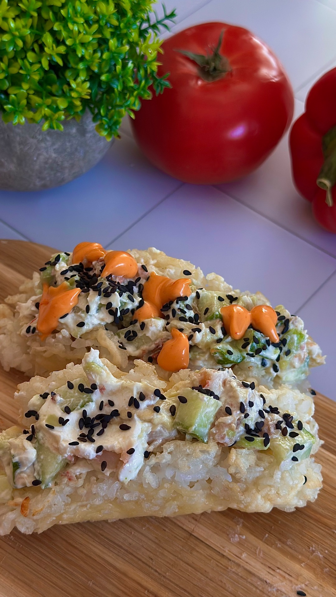 Хрустящие тако-суши 🌮🍣 — любовь с первого укуса 💛