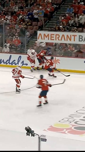 Cole Reinhardt With A Goal Vs. Detroit Red Wings