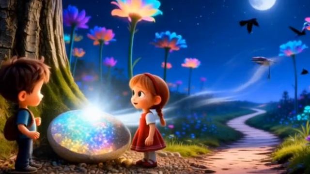 Сказка и Колыбельная «Радужный камень и друзья»