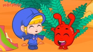 Любовь Морфл и волшебные  питомцы мультики для детей