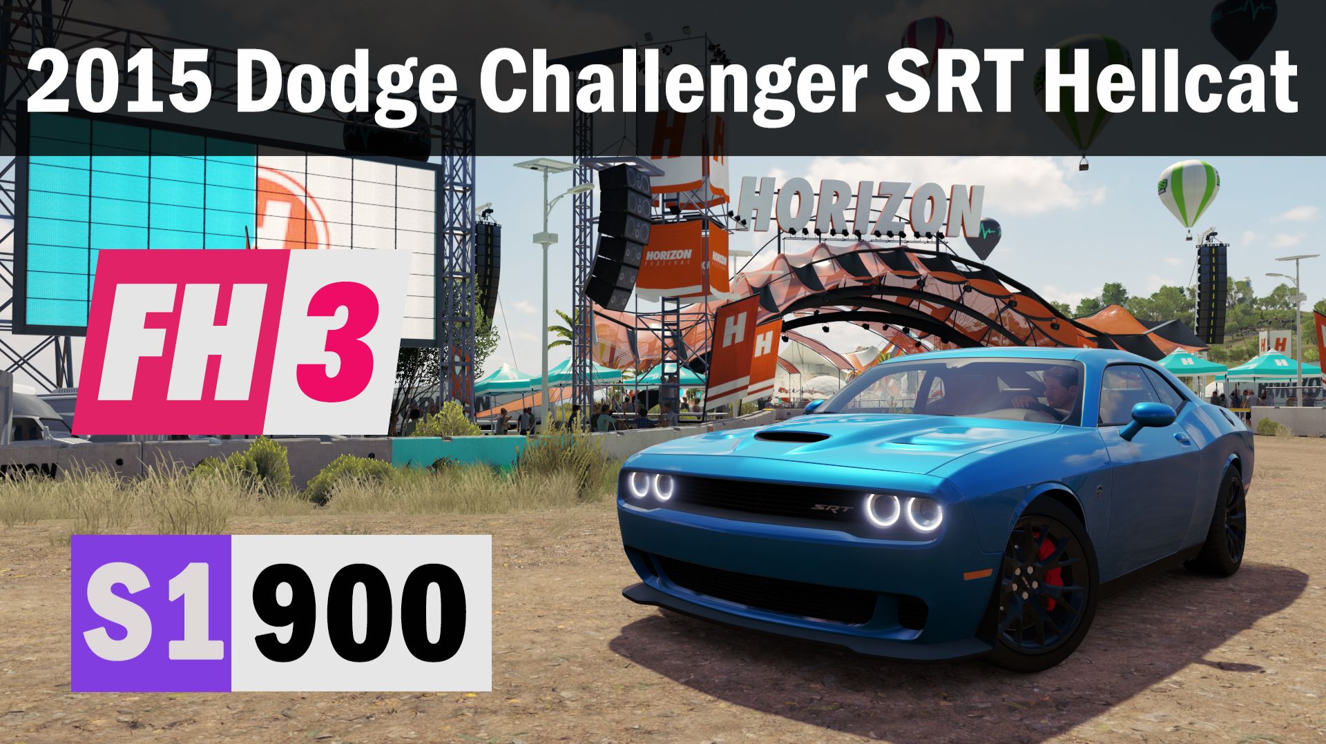Forza Horizon 3 - 2015 Dodge Challenger SRT Hellcat, Race