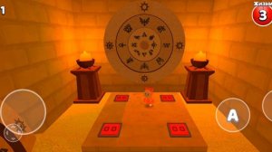 как правильно крутить колесо чтобы открыть нычку в пирамиде❗