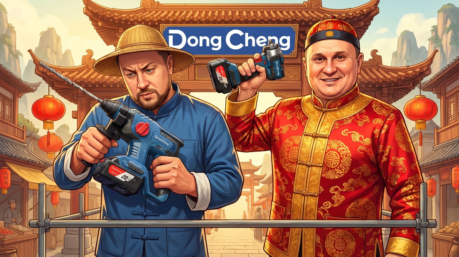 Перфоратор и гайковерт DongCheng