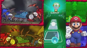 Мультики ПРО ПОЕЗДА Битва Паровозиков и крутые ТАНЦЫ 🚂💥