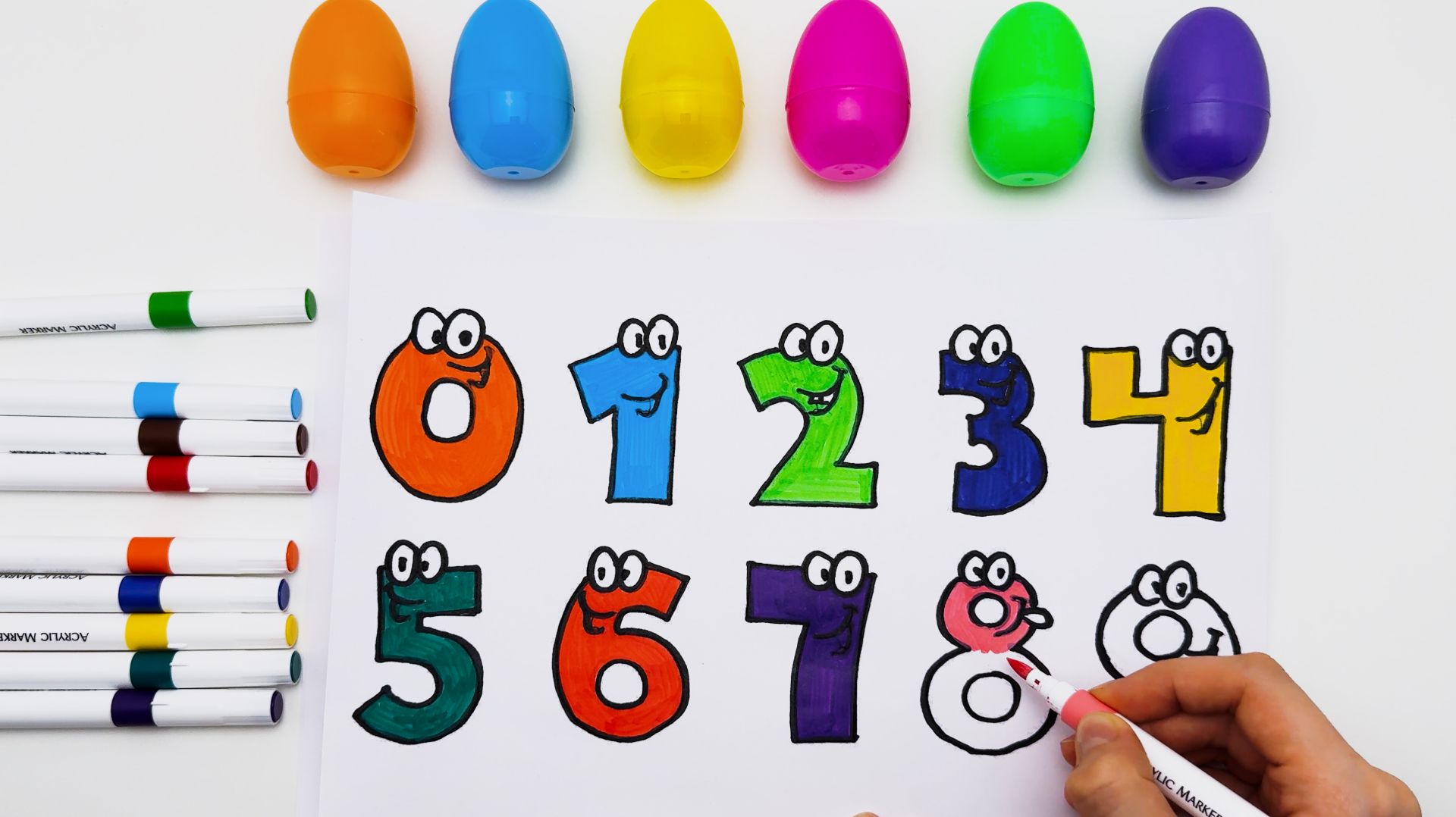 Учим считать до 10 | Цифры для малышей |Развивающее видео