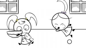 READING FUN with Emma & Kate ! EK Doodles Educational Animation