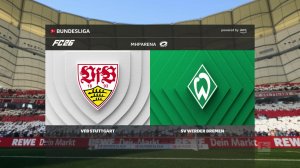 Штутгарт - Вердер 31 тур Бундеслига Чемпионат Германии сезон 25/26 FC26