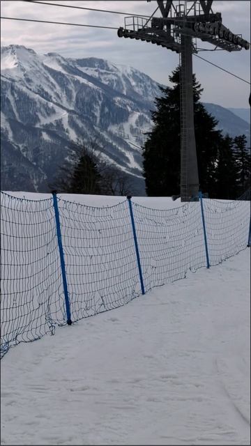 Горнолыжный комплекс Газпром  SnowBoard Пихтовый 1660м  #Сочи #Mountains #Горы #Природа #Russia