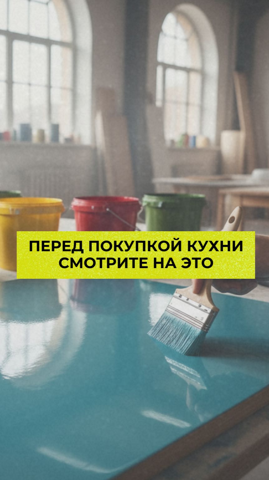 Перед покупкой кухни смотрите на это