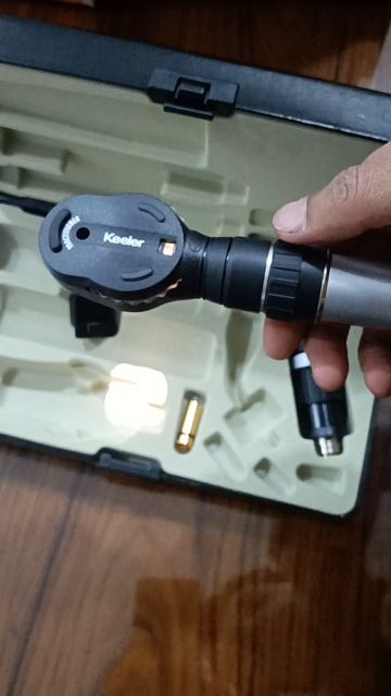 перезаряжаемый комплект Keeler UK Офтальмоскоп и ретиноскоп  combo set keeler UK