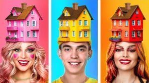 Преображение одного цвета челлендж. Клубника vs перец vs лимон