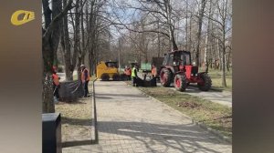 ВЕДУТСЯ ПОДГОТОВИТЕЛЬНЫЕ РАБОТЫ К ОТКРЫТИЮ ПАРКА ИМ. НИКИТИНА