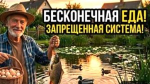 Как сделать пруд который дает еду бесплатно без фильтров и насосов