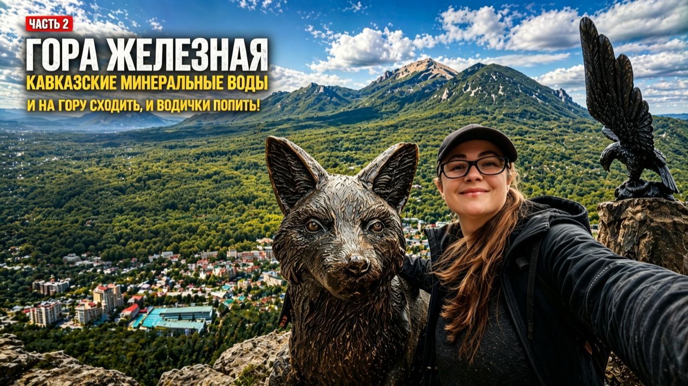 ИДУ НА ГОРУ ЖЕЛЕЗНАЯ В КУРОРТНОМ ПАРКЕ ЖЕЛЕЗНОВОДСКА! НА ГОРУ СХОДИТЬ И ВОДИЧКИ ПОПИТЬ