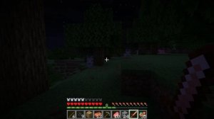 Второй день сражение в лесу майнкрафт