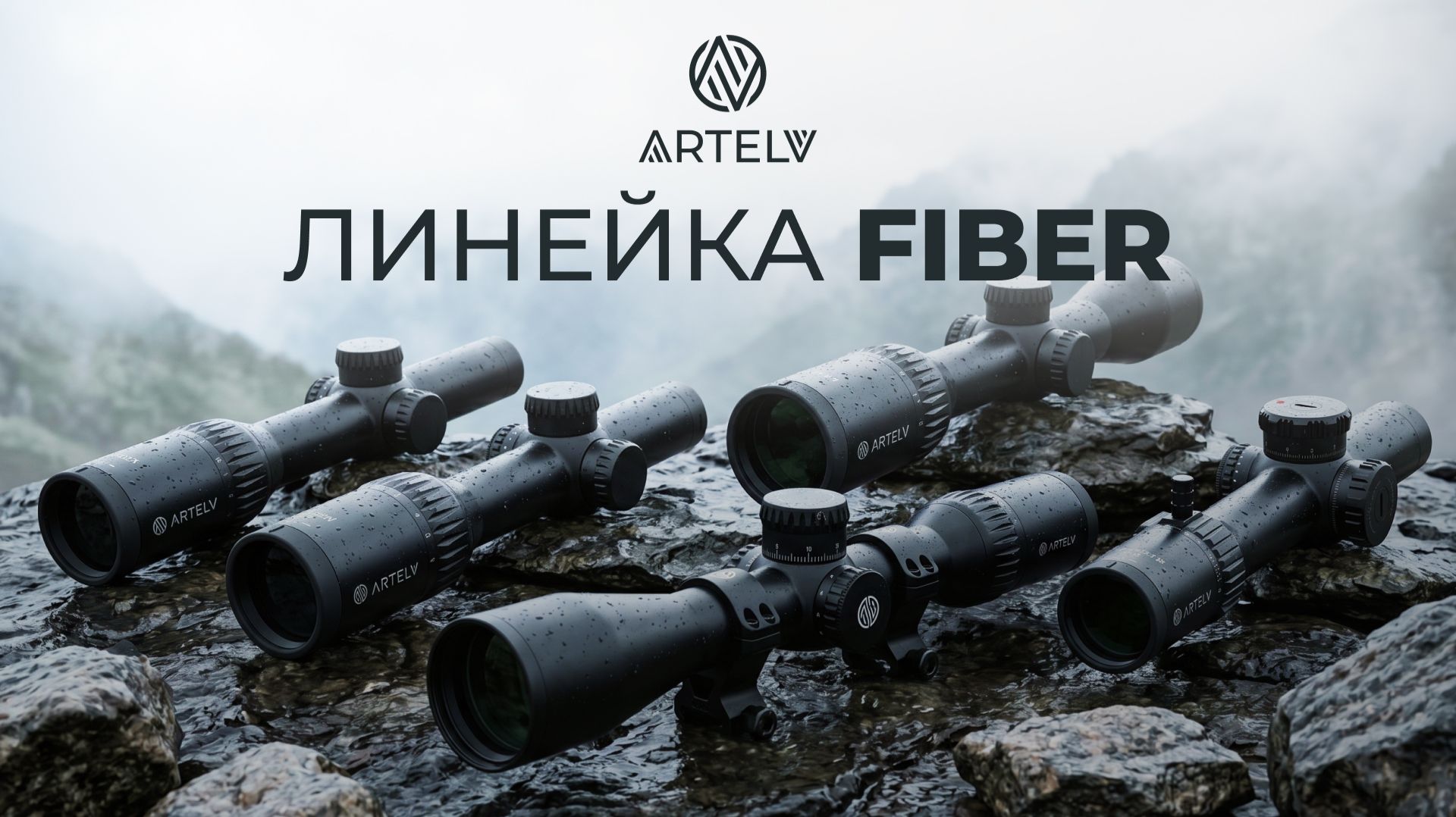 ARTELV Fiber  обзор линейки прицелов с оптоволоконной подсветкой